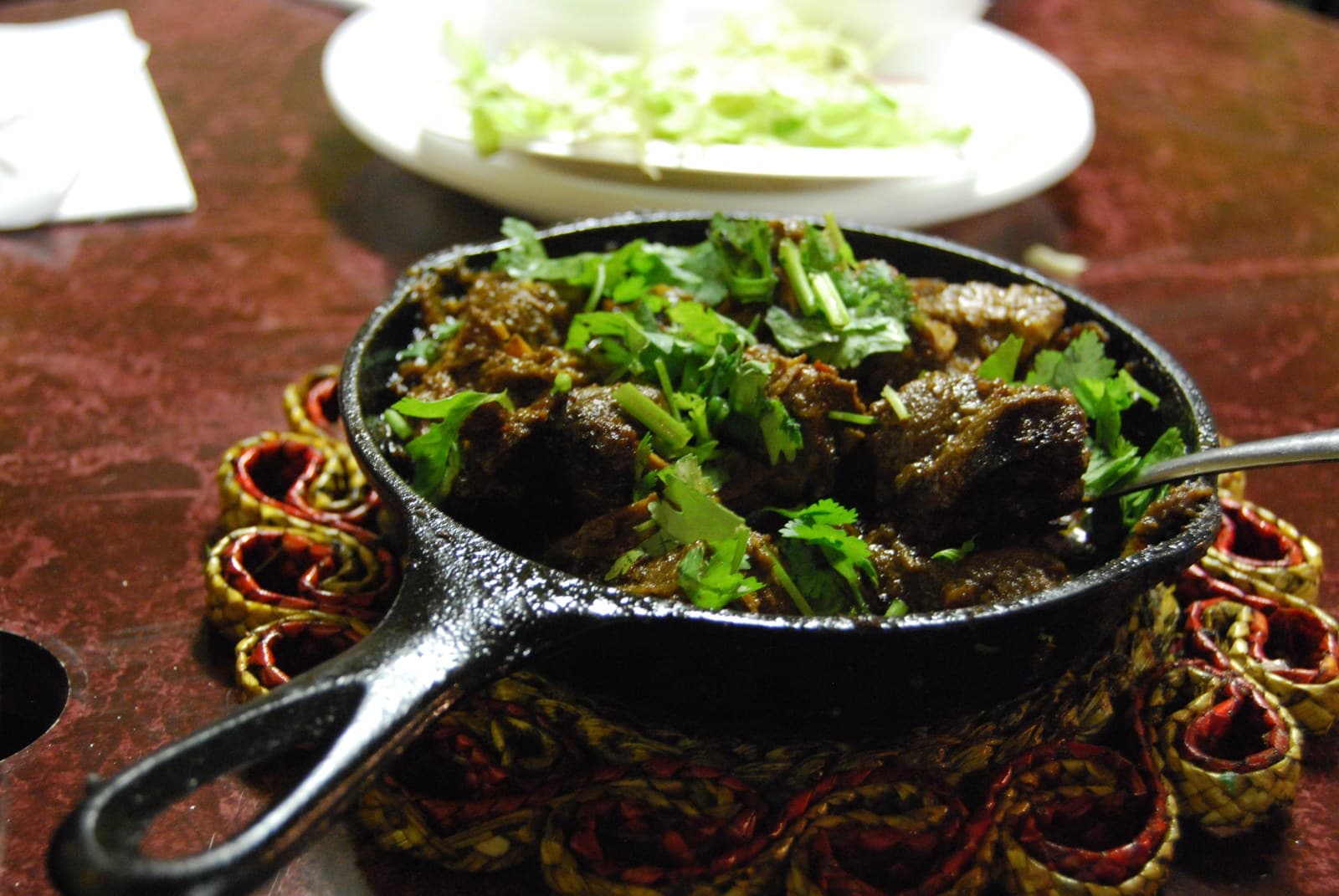 Beef Karahi Calories: Per Plate, Per 100g and What Pushes It Up — CalsFlow guide cover