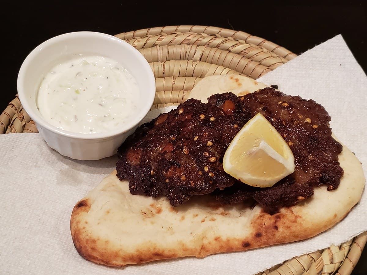 Chapli Kebab Calories: Per Piece, 100g and Beef vs Chicken — CalsFlow guide cover